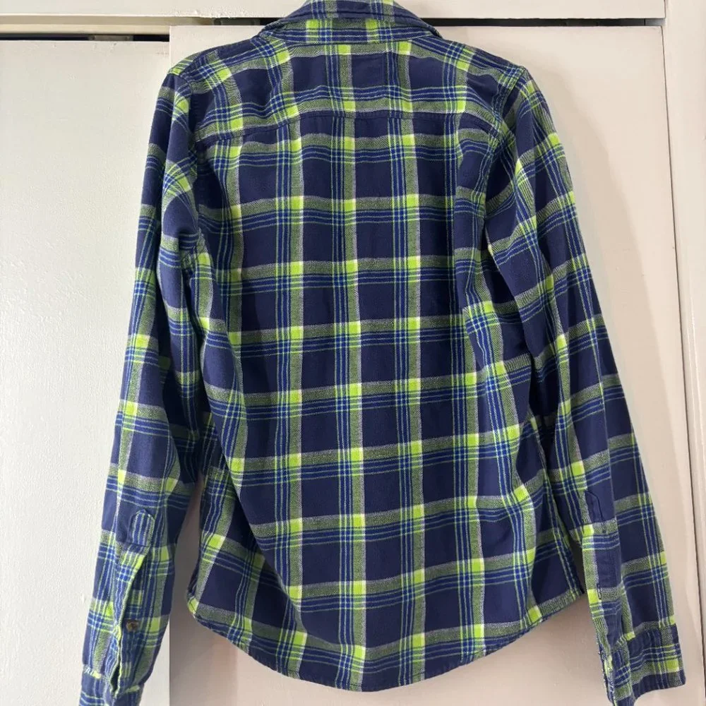 Hollister Plaid Flannel Size L - Picture 3 of 3